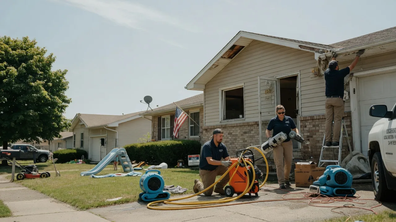 Water Damage Restoration in Hillview, IL near me